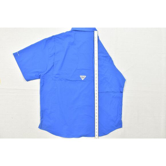 Columbia Mens Blue Sportswear T-Shirt Size XXL/2TG Short Sleeve - Picture 5 of 8